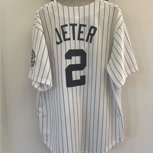 Majestic Pinstripe Baseball Jersey